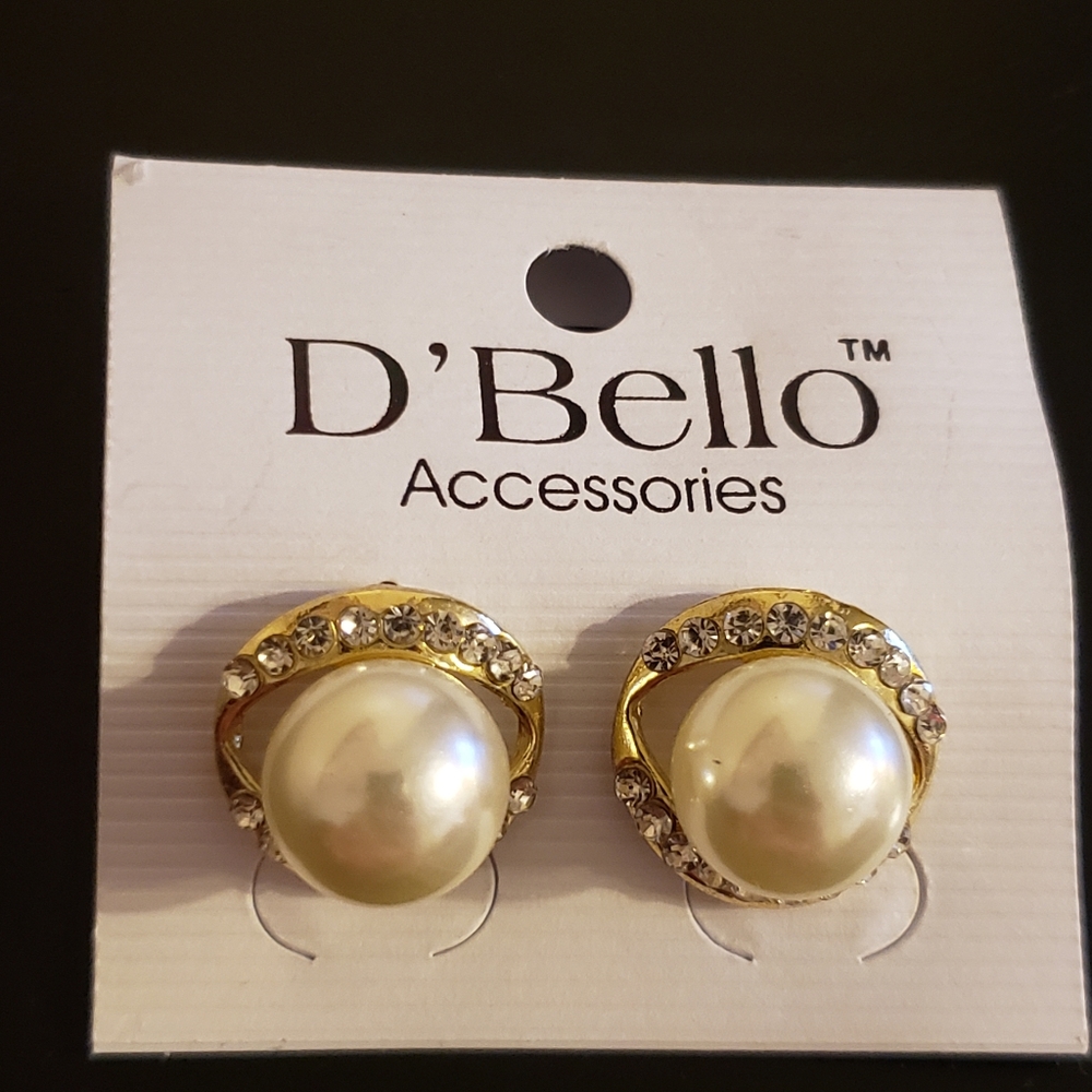 🔥3/$20 Pearl & Crystal Fashion Earings
